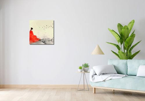 Obraz 50x50cm Diva Na Gałęzi na Arena.pl