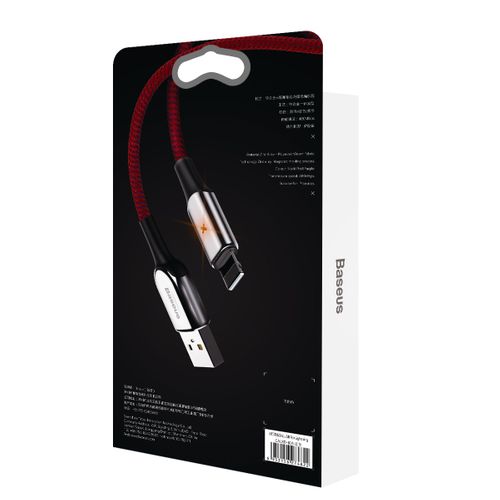 Baseus kabel X-type (8-pin | 1 m) czerwony 2,4A na Arena.pl