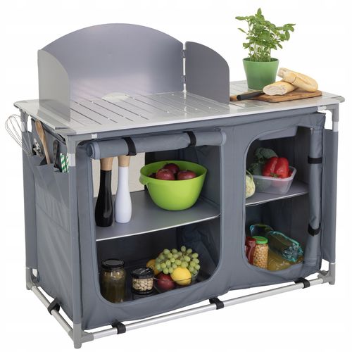 kuchnia turystyczna szafka stół składany ogrodowy torba kempingowy stolik na Arena.pl
