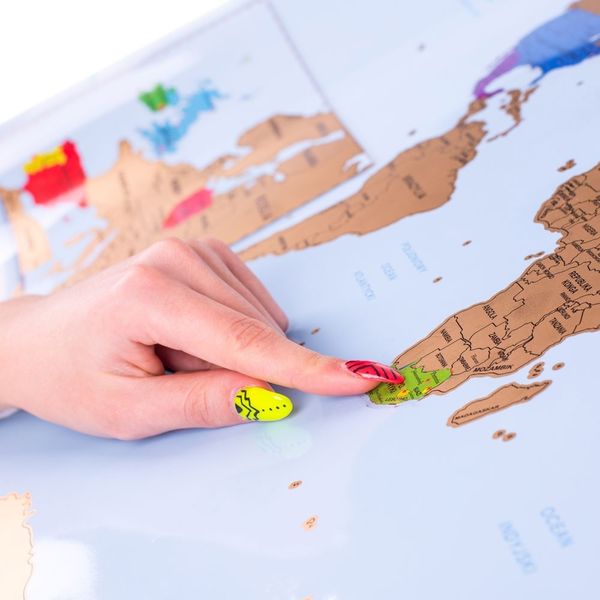 Mapa Zdrapka Odkrywcy - Świat (PL) zdjęcie 12