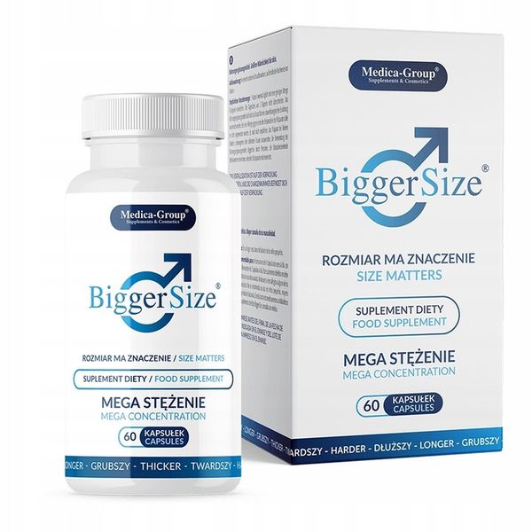 Medica-Groups - BiggerSize 60 kaps zdjęcie 1