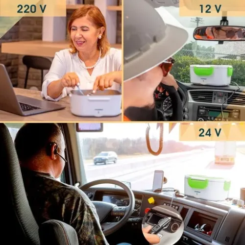 ELEKTRYCZNY LUNCHBOX TERMOS SAMOCHODOWY OBIADOWY na Arena.pl