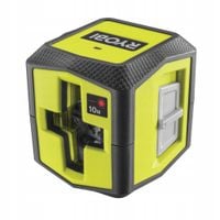 RYOBI LASER KRZYŻOWY RBCLLR1 CZERWONA WIĄZKA 10M POZIOMICA LASEROWA 3MM