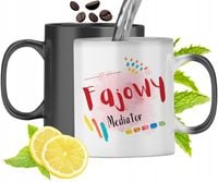 Kubek Magiczny Dla Mediatora Zmieniający Kolor Z Nadrukiem Ze Zdjęciem