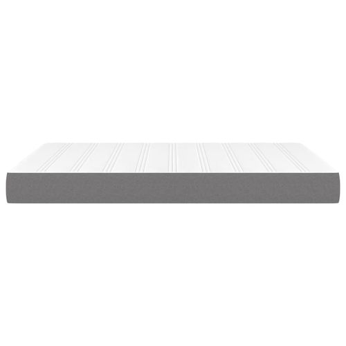 Materac kieszeniowy, ciemnoszary, 140x200x20 cm, tkanina na Arena.pl