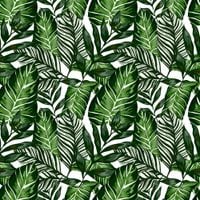 OKLEINA FOLIA SAMOPRZYLEPNA NA MEBLE BLAT SZAFKI 45x200 LIŚCIE MONSTERA