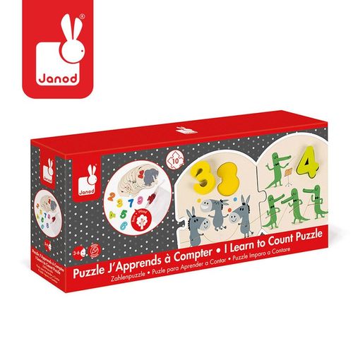 Puzzle Uczę się liczyć, Janod na Arena.pl