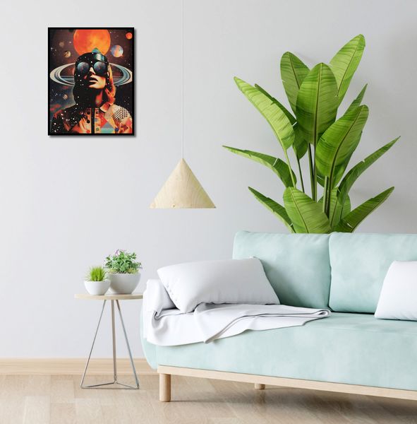 Plakat 40x50cm Kosmiczne Wizje zdjęcie 4