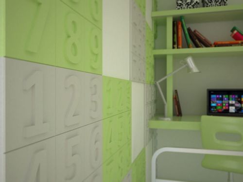 Panel ścienny 3D CYFRY na Arena.pl