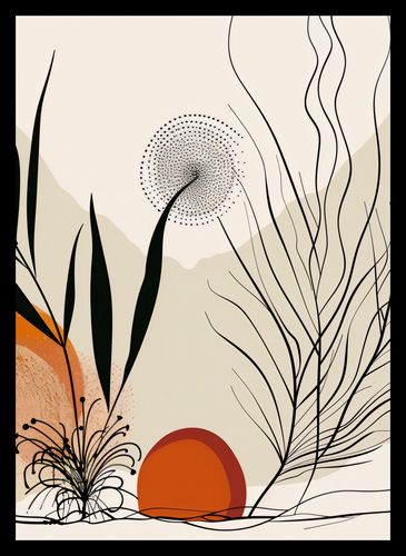 Plakat 50x70cm Echem przez Pustynie na Arena.pl