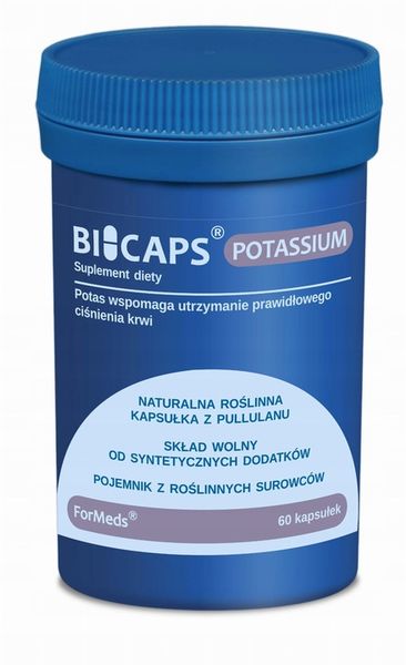FORMEDS BICAPS POTASSIUM CYTRYNIAN POTASU 1000 MG zdjęcie 1