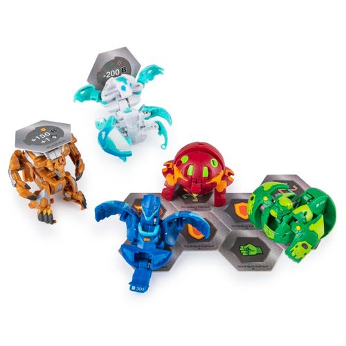 BAKUGAN Zestaw 5 figurek + karty Aurelus Lupitheon na Arena.pl