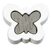 Drewniane scrapki MOTYL 2-części 20x25mm 1szt.