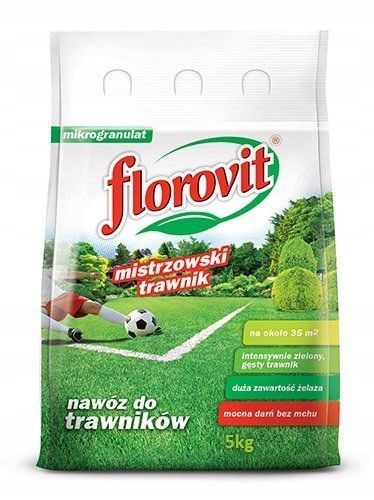 Florovit nawóz mistrzowski trawnik z mchem granulat 5kg na Arena.pl