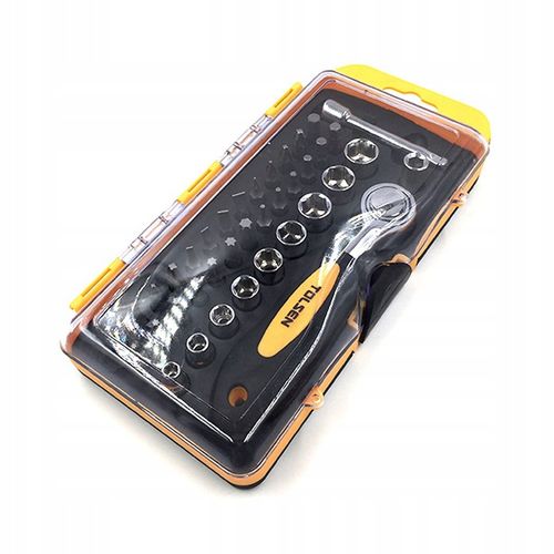 ZESTAW BITÓW I NASADEK Z AKCESORIAMI 38 SZTUK na Arena.pl