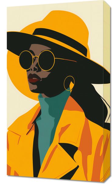 Obraz 40x70cm Żółta Stylowość zdjęcie 1