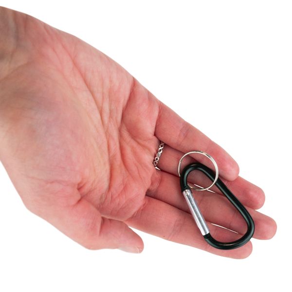 Brelok Karabińczyk Karabinek Do Kluczy Breloczek Z Kółeczkiem Metalowe zdjęcie 7