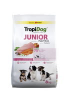 tropidog premium junior small and medium breeds łosoś z ryżem 8kg