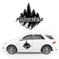 NAKLEJKA NA BOK AUTA KAMPER przyczepę kempingową camper samochód 35cm