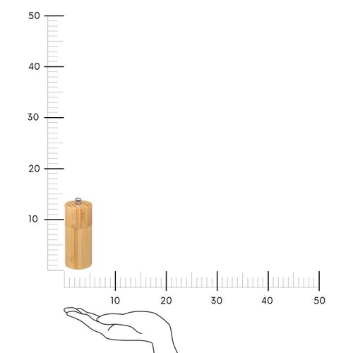 Młynek do przypraw Mill bambusowy 12,5 cm na Arena.pl