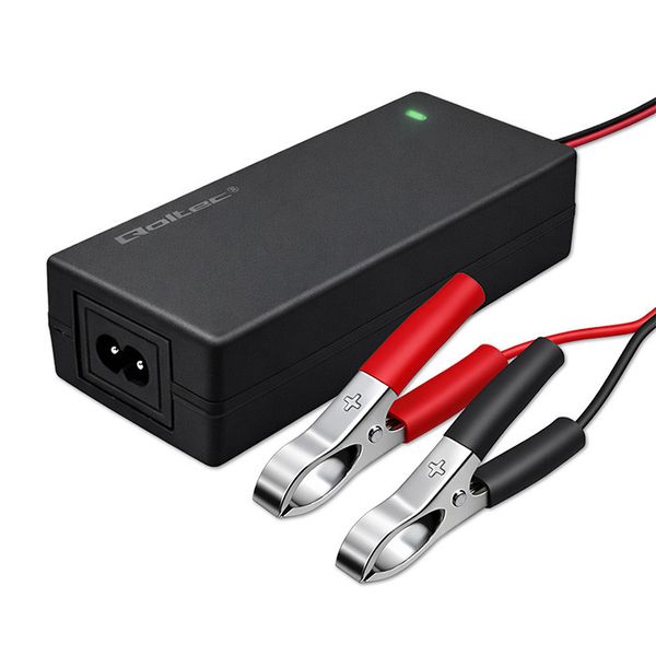 Qoltec Prostownik 12V 2A do AGM/GEL/STD zdjęcie 6