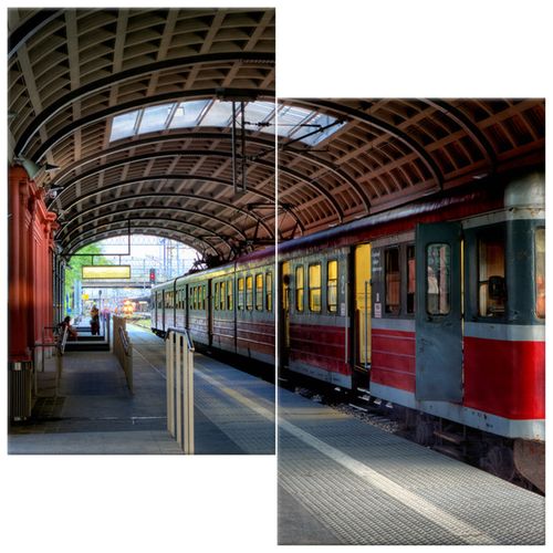 Obraz Na Płótnie 60X60 Pociąg Do Piły na Arena.pl