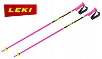 Dziecięce Kije kijki narciarskie Leki Racing Kids pink/yellow 100 cm