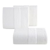 Ręcznik bawełniany Emma 1 30x50 cm biały z bordiurą