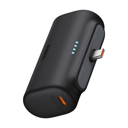 powerbank baseus compact 5000mah, 20w, usb-c (czarny) na Arena.pl