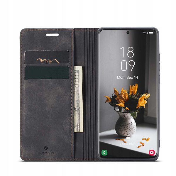 Spacecase Wallet Galaxy S21 Ultra Black zdjęcie 14