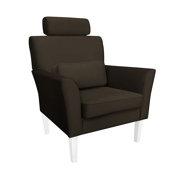 Fotel DENVER nogi białe MG05 zdjęcie 1