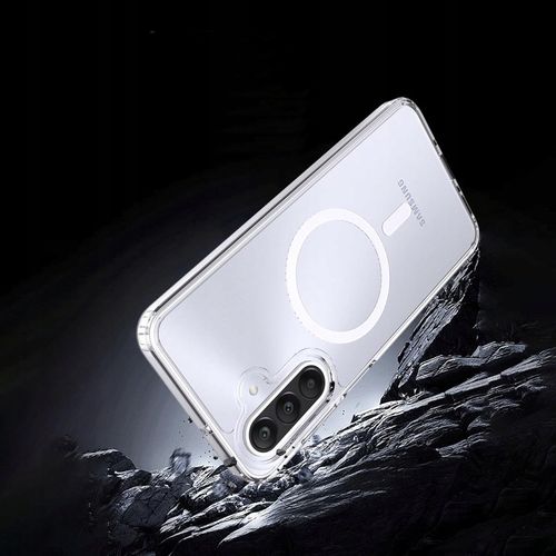 Etui do SAMSUNG GALAXY A56 / A36 do MagSafe WZMACNIANE CLEAR +2szt. SZKŁO na Arena.pl
