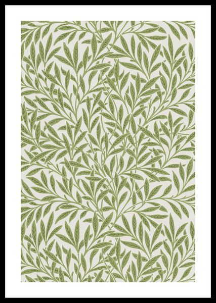 Plakat 40x60cm Willow Pattern, Morris Vintage do Salonu zdjęcie 3
