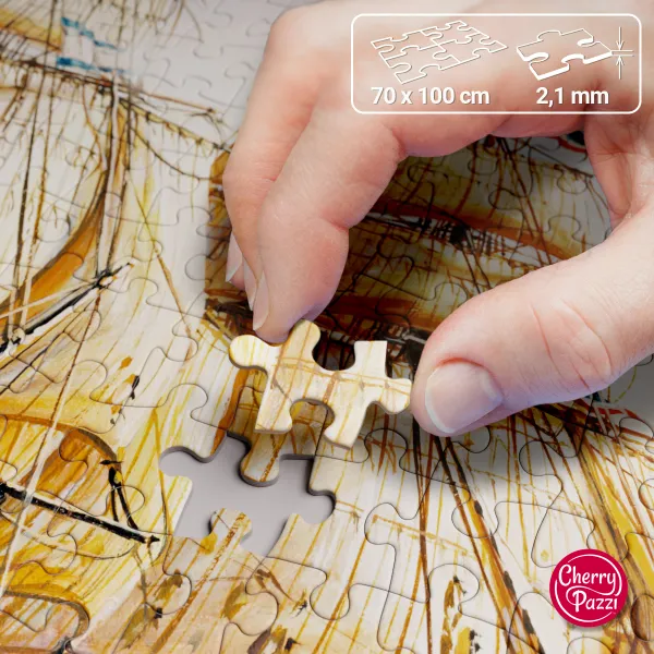 Puzzle 2000 elementów. Bitwa morska 50026 zdjęcie 5