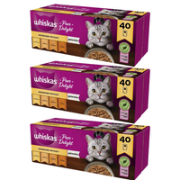 Whiskas Karma dla kotów Pure Delight drobiowe frykasy w galaretce 85g x 120