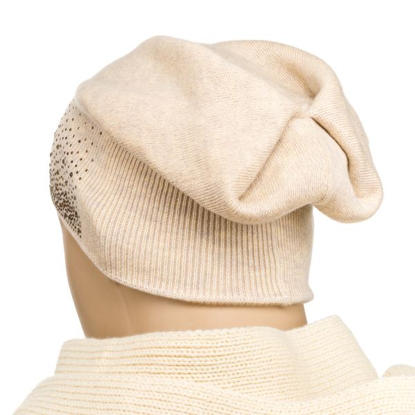 czapka ptn hat-01-7484 beige zdjęcie 4