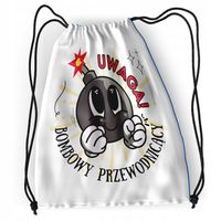 Plecak Sportowy Szkolny Dla Przewodniczącego Worek Z Nadrukiem Ze Zdjęciem