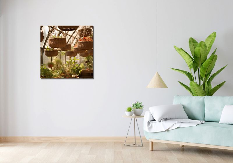 Obraz 70x70cm Zawieszone Ogrody zdjęcie 2