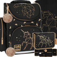 TORNISTER PLECAK SZKOLNY DLA DZIEWCZYNKI KLASY 1 3 PIÓRNIK WOREK 3w1