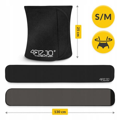 PAS NEOPRENOWY ODCHUDZAJĄCY GORSET WYSZCZUPLAJĄCY MODELUJĄCY BRZUCH TALIĘ na Arena.pl