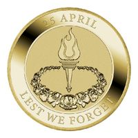 Anzac Day $1 Brąz Aluminiowy 2023 (moneta w karcie)