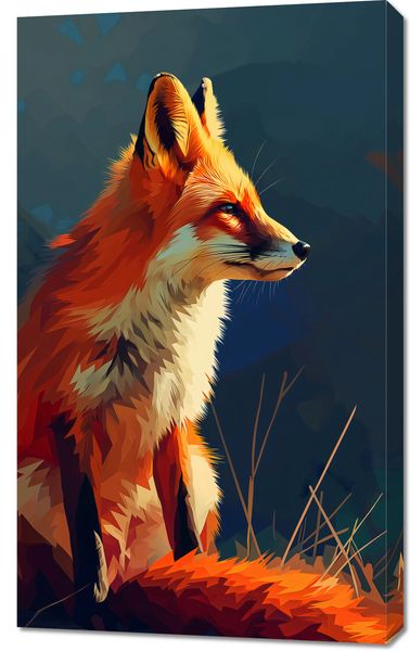 Obraz 60x100cm Spojrzenie Lisicy zdjęcie 1