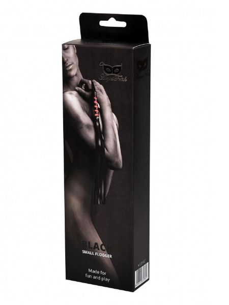 Bicz pejcz  Black small flogger zdjęcie 1