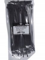 opaska kablowa czarna uv 300x4.8mm