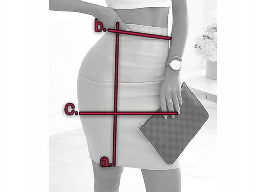 SPÓDNICZKA DOPASOWANA OŁÓWKOWA PRĄŻEK KOLORY S/M na Arena.pl