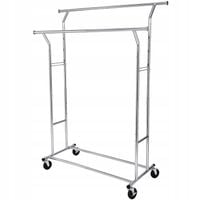 Wieszak na Ubrania na Kółkach Super Mocny