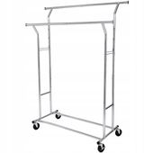 Wieszak na Ubrania na Kółkach Super Mocny