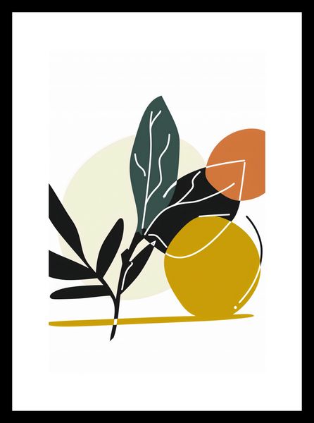 Plakat 40x60cm Elegancka Flora zdjęcie 3