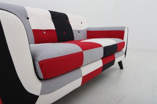 Sofa Attica patchwork dwuosobowa na Arena.pl