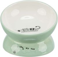 TRIXIE Miska ceramiczna podwyższona wysoka na karmę wodę dla kota 150 ml